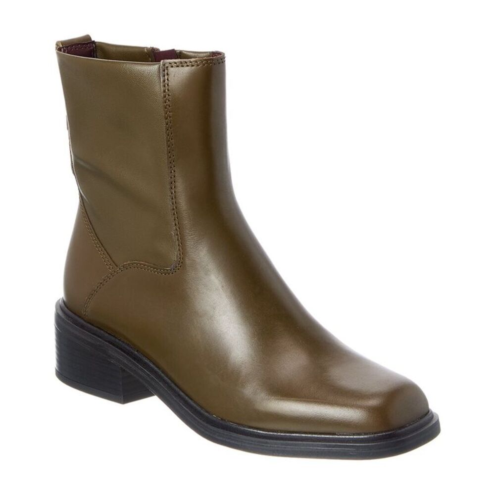 Franco Sarto L-Gracely Leather Bootie, Green